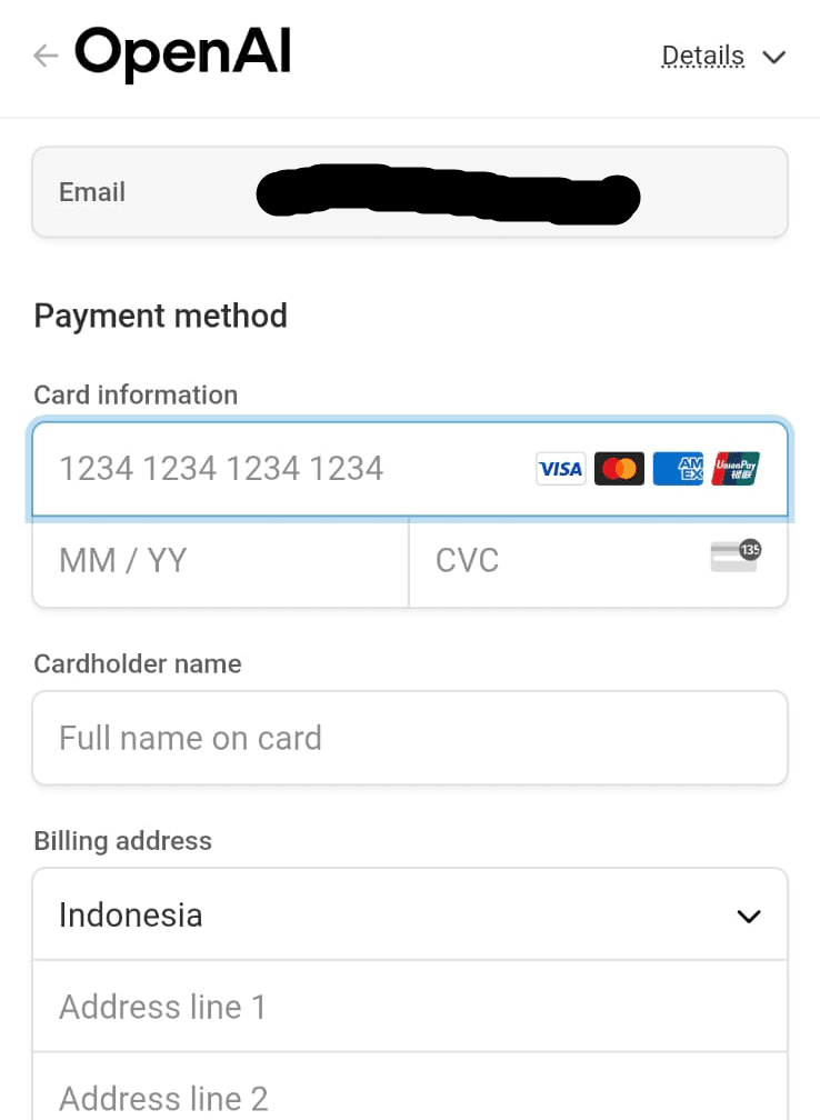 Payment Method
