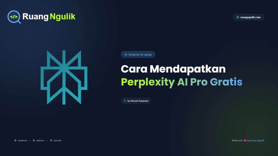 Ilustrasi untuk Cara Mendapatkan Perplexity AI Pro Gratis