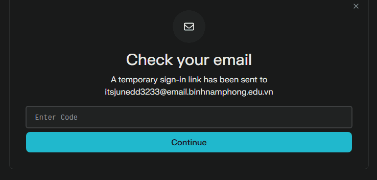 Verification Code